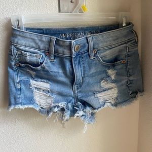 Low rise shorts